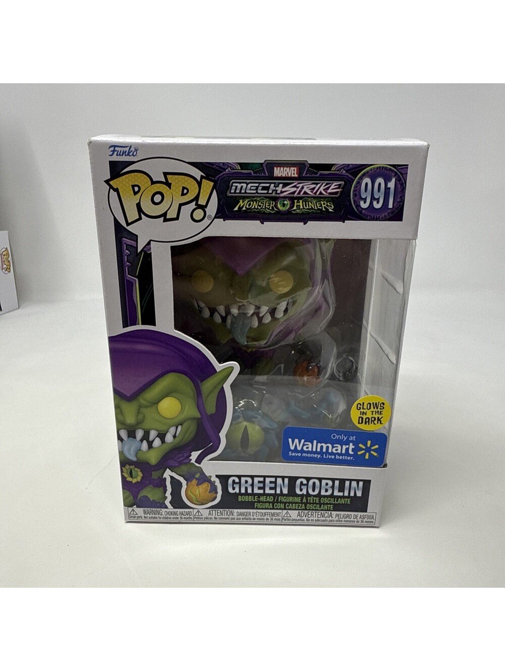 Funko Pop! #991 Marvel MechStrike Monster Green Goblin Walmart Exclusive
